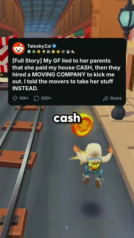 [Full Story] My GF lied to her parents that she paid my house CASH, then they hired a MOVING COMPANY to kick me out. I told the movers to take her stuff INSTEAD. #redditstory #goviral #story #fyp 