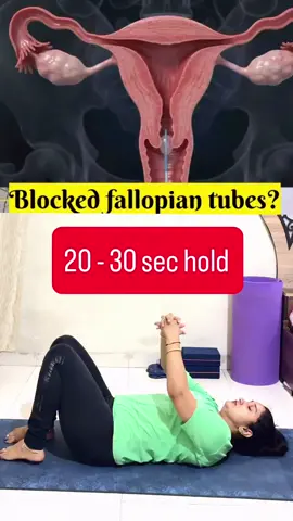 Blocked fallopian tubes can make it more difficult to conceive, but staying active and maintaining good pelvic mobility may support overall reproductive health. In this video, a gentle knee-to-chest exercise is demonstrated that helps improve flexibility, blood circulation, and relaxation of the pelvic area. Hold the position for 20–30 seconds while breathing normally, and repeat as advised by a qualified physiotherapist or healthcare provider. Remember, no exercise has been proven to unblock fallopian tubes on its own. If you suspect blocked tubes or are struggling to conceive, consult a gynecologist for proper diagnosis and treatment. Always perform exercises safely and stop if you experience pain or discomfort.#PrenatalCare #PregnancyTips #HealthyPregnancy #MomToBe #Pregnancy 
