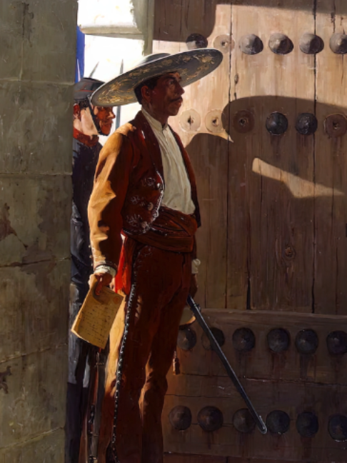 The Last Moments of Maximilian (1882) By Jean-Paul Laurens 📍 State Hermitage Museum, Saint Petersburg The door is already open. Beyond it is the firing squad. But Laurens does not show the execution. He shows the room before it. A priest collapses against Maximilian, even though he came to comfort him. A man kneels at his feet, holding his hand. The officer waits at the door with the order. Everyone is breaking. Except the man condemned to die. Maximilian has lost everything: crown, army, empire, future. The only power left is over himself. That is why this painting is so powerful. The fallen emperor cannot choose whether he lives. But he can still choose how he crosses the threshold. Own the story. Bring this masterpiece home at ByMuseum.com. 👉 Follow @bymuseum for vivid stories and hidden meanings in classical art.