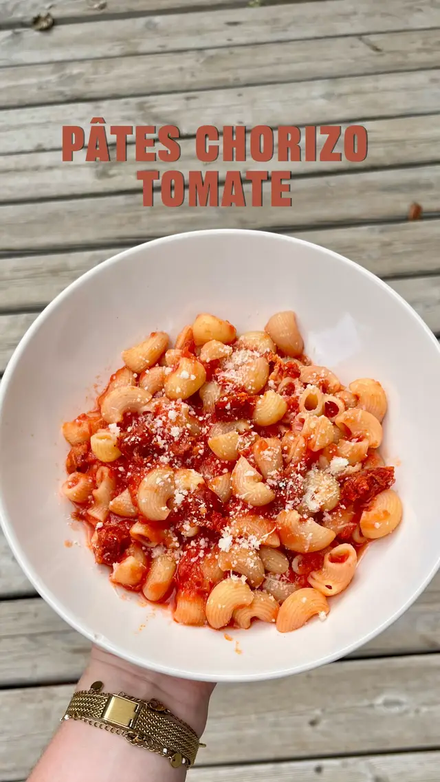 Recette pour 6 prête en 20 min  #recetterapide #EasyRecipes #ideerepas #choripan #pates 