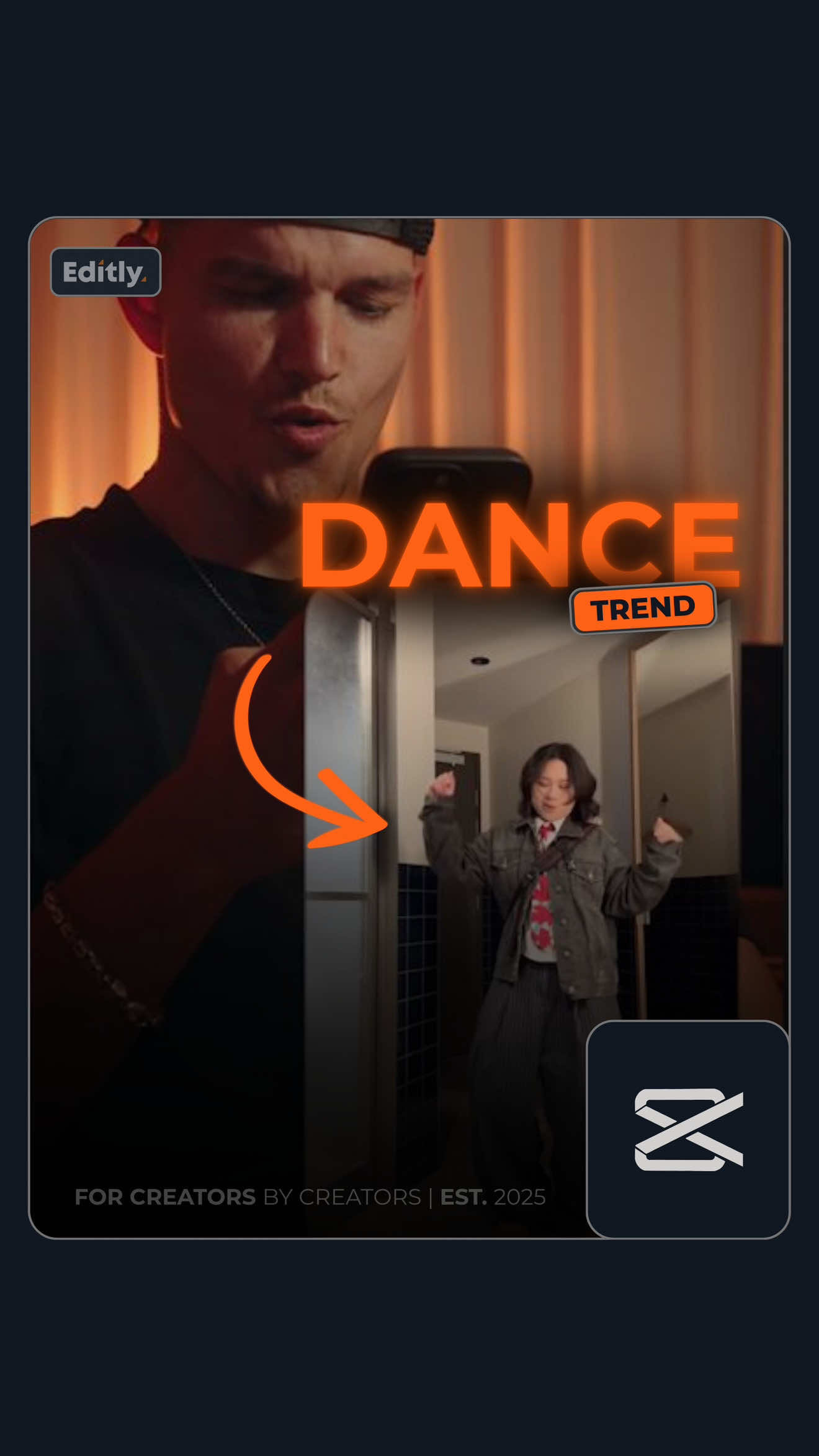 Tried to recreate this smooth transition. Safe to say mine wasn’t as smooth 😂 But now you know how to do this✌️#trend #dance 
