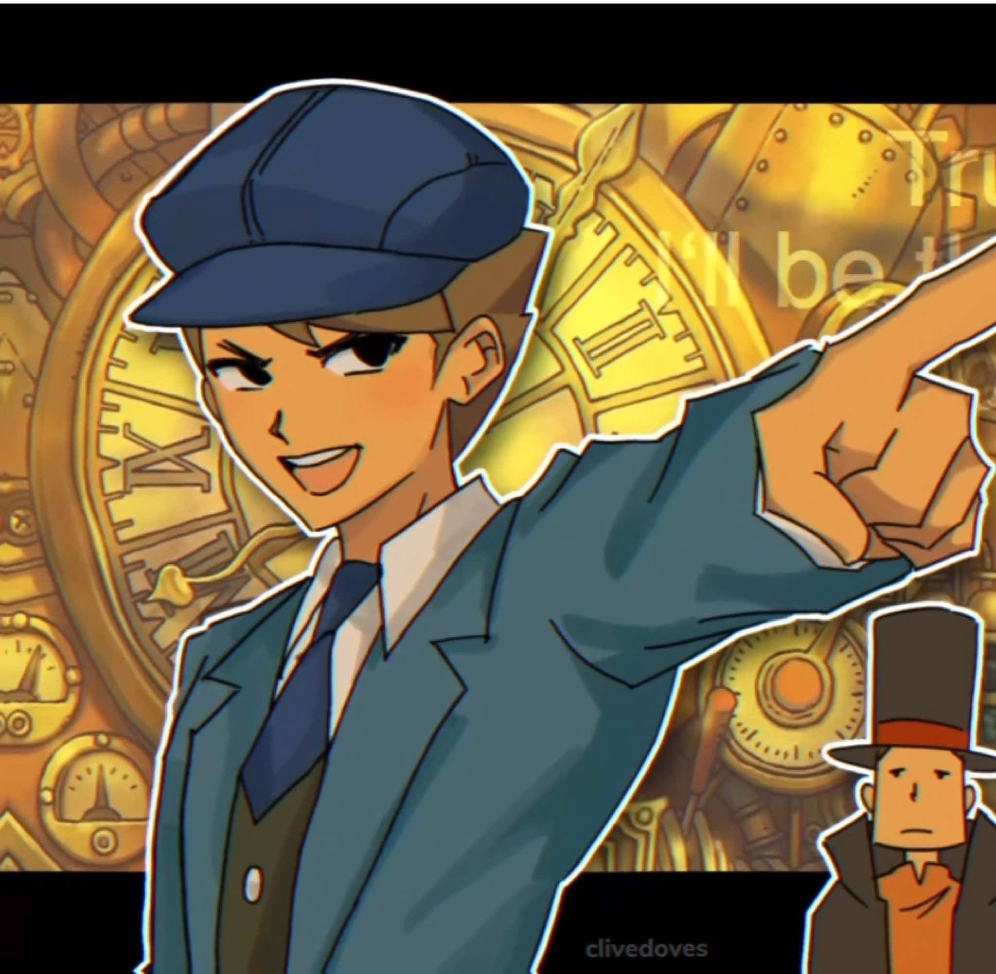 #CLIVEDOVE I MISSED HIM SOOO MUCH😖😖🩵🩵🩵!! Rare layton post, these days… big thanks to @zink , my goat, my light, for the only tutorial that helped me finally understand toonsquid..🤤🤤 I had so much fun doing this LMAOOO Tweening is funny when it actually works  #professorlayton #luketriton #animation #professorlaytonandtheunwoundfuture 
