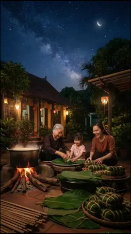 Nguồn gốc bánh tét có trong ngày Tết.  #xuhuong #giaima #banhtet 