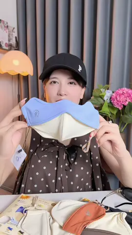 Khẩu trang vải chống nắng 2 lớp #khautrangvaichongtiauv #khautrangchongnang 