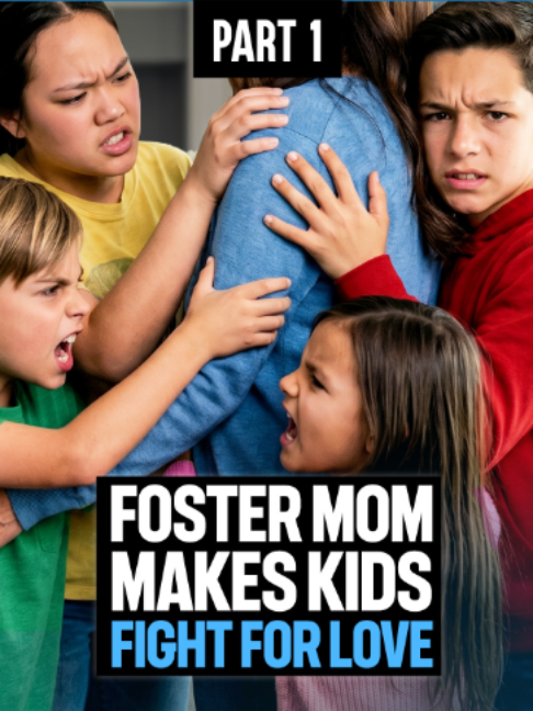 FOSTER MOM Makes Kids Fight For Love PT 1 (swipe for PT 2) #dharmann #dharmannfam #inspiration #fyp