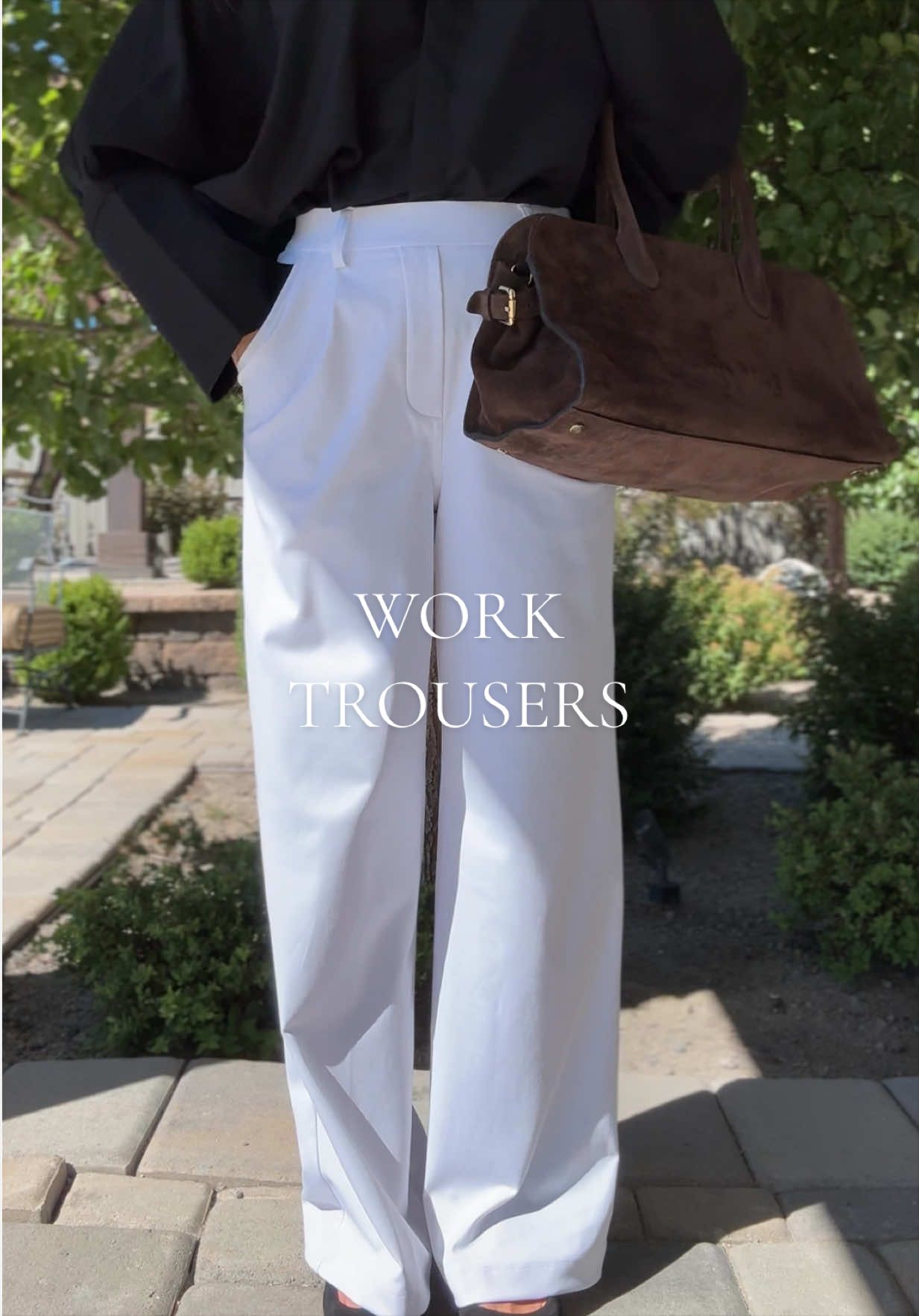 The work pants that you get in every color because they’re so good. Wearing a size XS REGULAR, I'm 5'3
