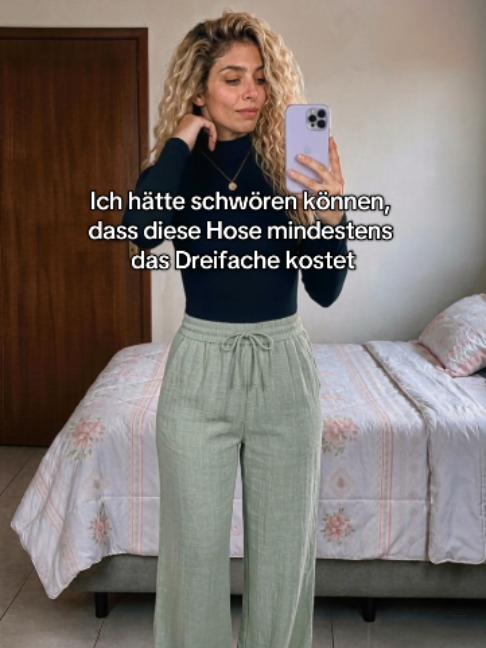 Diese Hose sieht unglaublich hochwertig aus und sitzt dabei auch noch richtig gut. Genau mein Ding für einen schicken und bequemen Look. #halara_de #fyp #foryoupage❤️❤️ #OfficeOutfit #Lieblingslook @halara_de @halara_deutschland