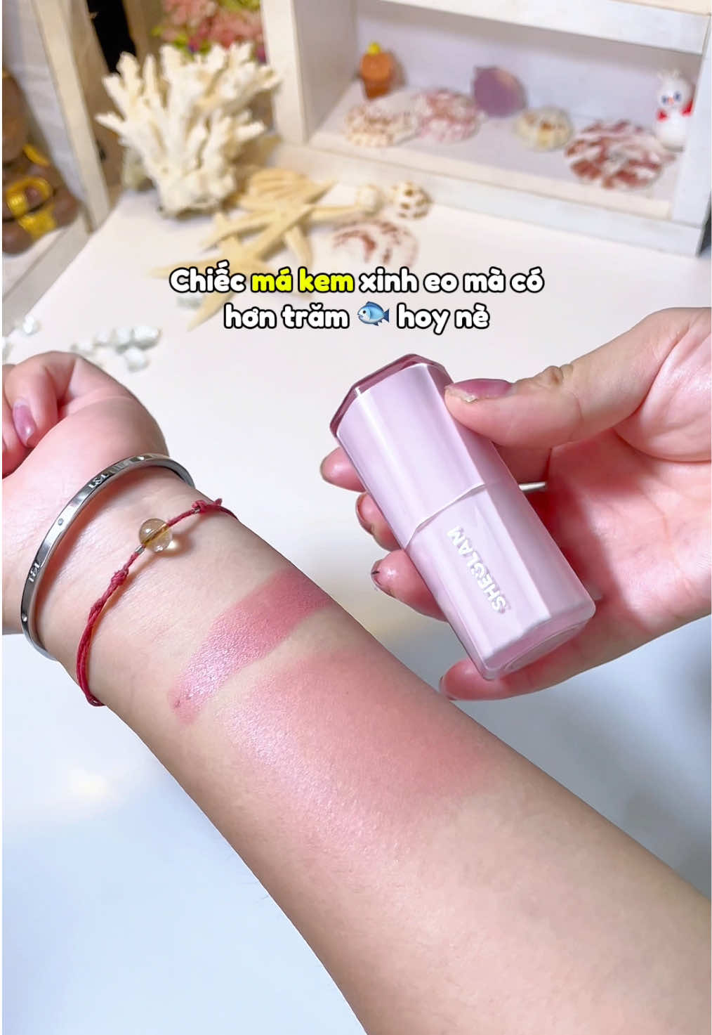Ui má hồng kem đã hot trở lại #mahong #mahongkem #mahongthoi #sheglam #mahongsheglam 