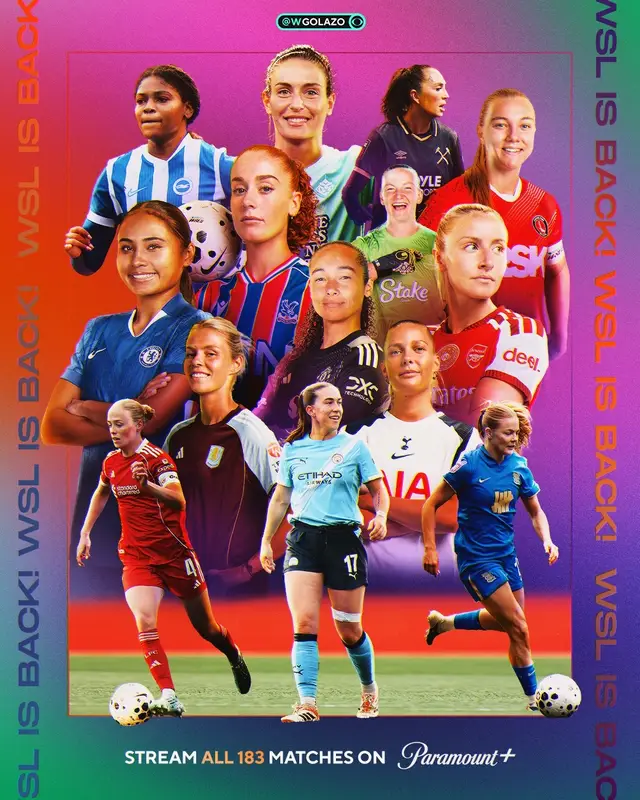 Stream every @Barclays Women's Super League match on @Paramount+ this season 🍿