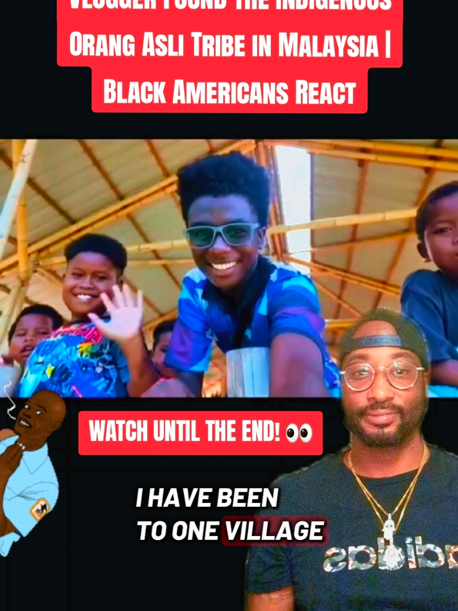 A vlogger traveled to Malaysia & met members of the Indigenous Orang Asli. For years, many Black Americans  communities around the world with a wide range of physical features as a reason to ask deeper questions about human history, ancestry, migration & how people have been classified over time. Encounters like this are part of why those convos continue. What do you see? Coincidence, shared human diversity, or a history that's more complex than we've been taught? Let's discuss it respectfully. #aboriginal #Indigenous #nativetiktok #nativeamerican #fba
