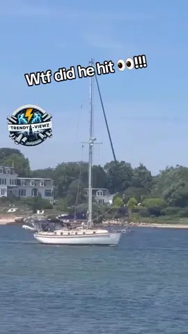 Wtf did he hit  #boat #boatlife 