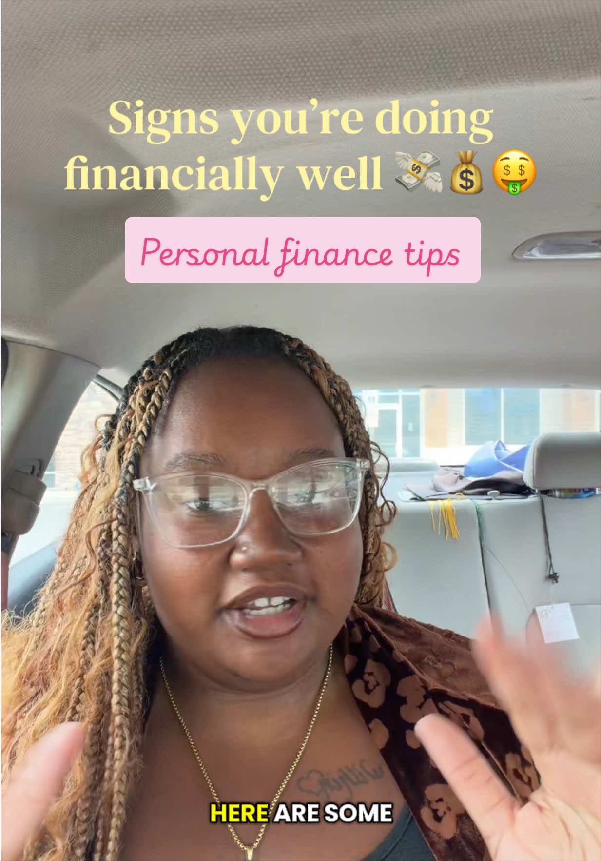 Signs you’re doing well financially and that you’re on the right path to financial stability ✨👏🏾💸💰 #personalfinancetips #savingmoneytips #financialfreedom #financialliteracy #PersonalFinance  Financial freedom , financial literacy , building wealth , personal finance black women , personal finance tips , Moneytok , money tiktok 