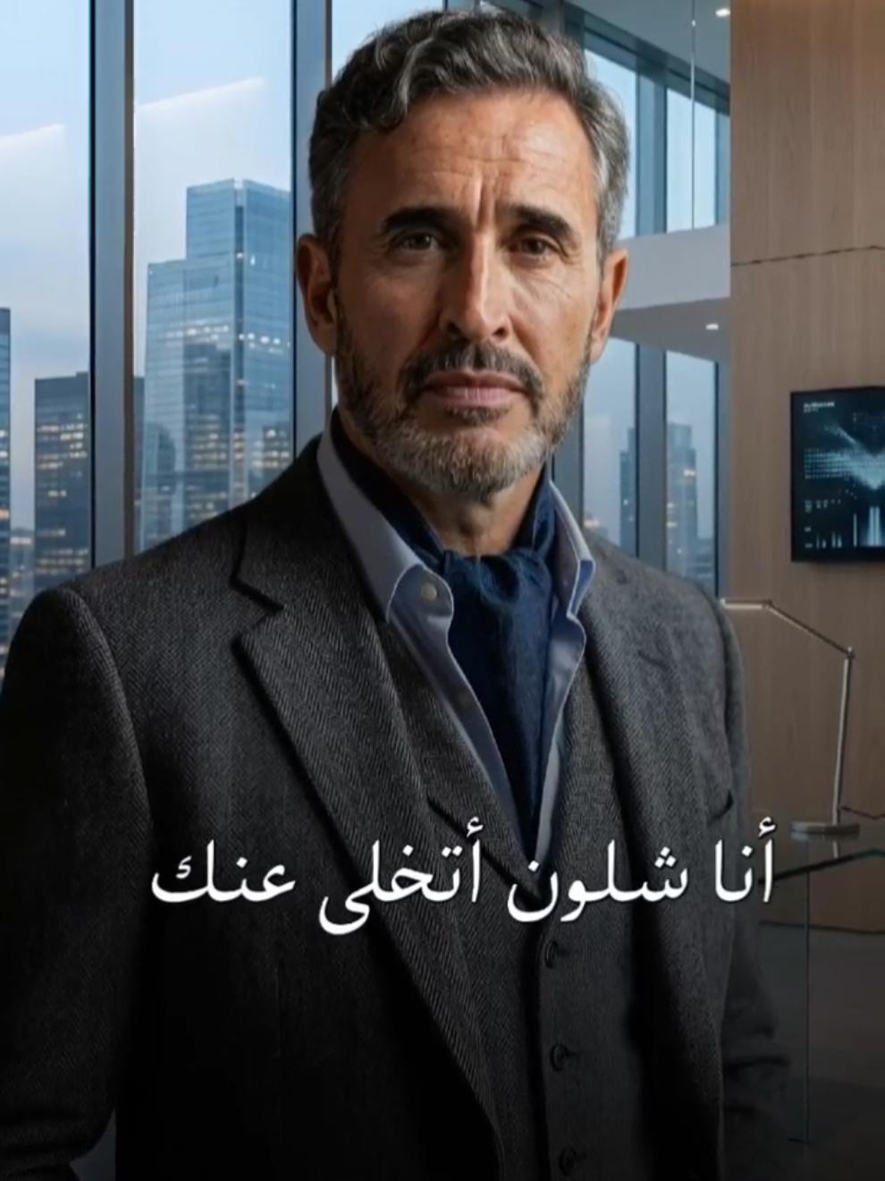 أنا شلون اتخلى عنك #كاظم_الساهر  #capcut #capcutpioneer #pioneertemplate 