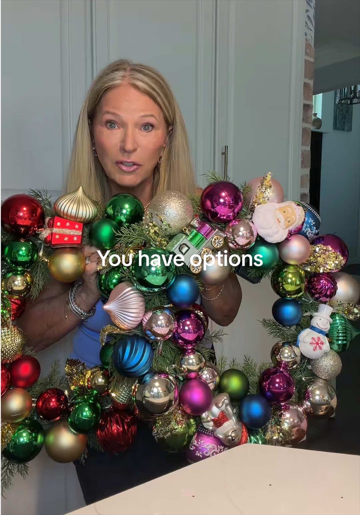 Kringle express 22 inch shatterproof LED lit Christmas wreath. Will be great for your door decor.  #kringleexpress #wreaths #qvc @QVC, Inc 