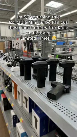 Portable mini turbo fan ⬇️check your coupons ⬇️Price/availability may change. Link in TikTok Shop. 
