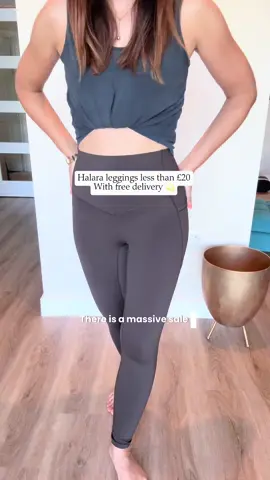 Halara ultra sculpt high waisted leggings on sale! 💕💕💕 #tiktokmademebuyit #dealdrops #halara #leggings #gymwearforwomen 