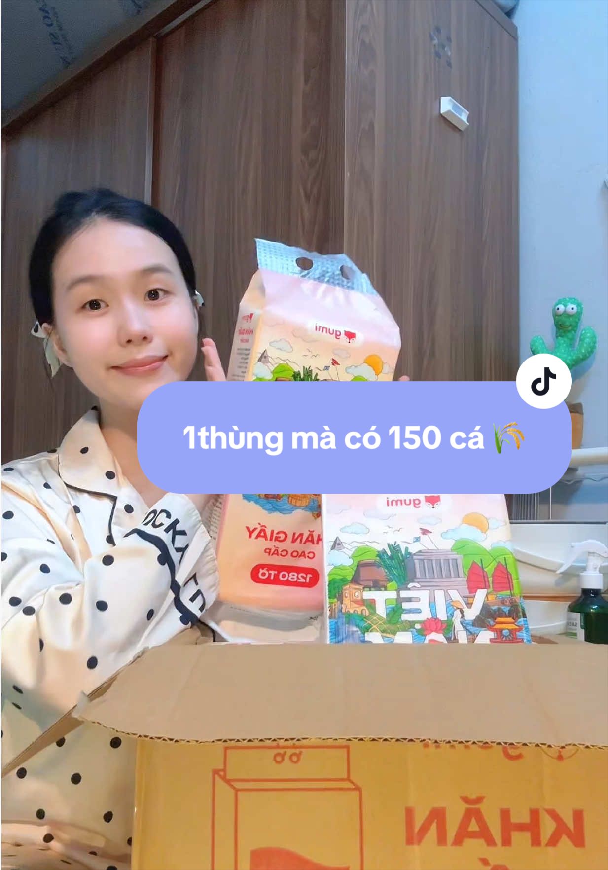 Tui mê nhà @Gumi Kid quá ạaa🌾 Mê bỉm , khăn ướt giờ đến giấy lun #khangiay #mebimsua  #viral 