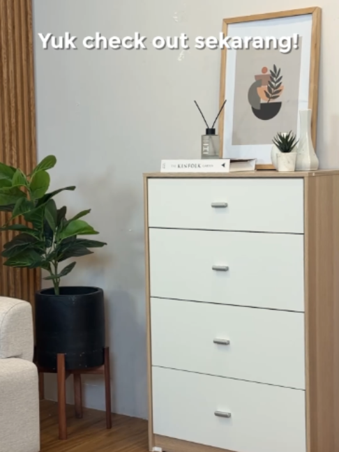 Capek lihat barang berantakan di setiap sudut rumah? 😵‍💫 Kenalin laci KATO CH4! #pira #rekomendasi #FurnitureRumah #HomeInspiration #lemarilaci