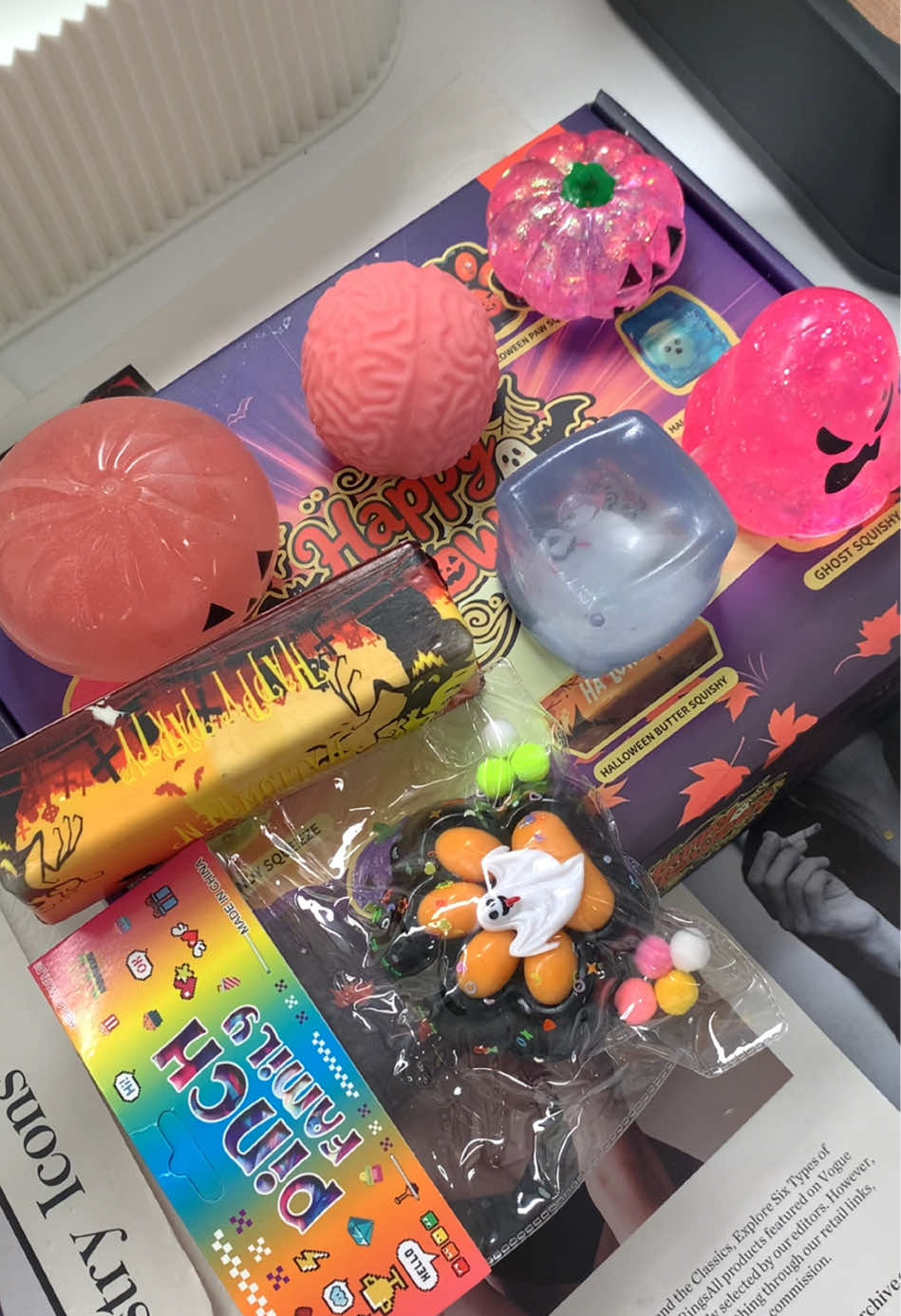 Halloween 8-Pack Squishy Toys#toy #halloween #fyp#squishy #dealforyoudays 