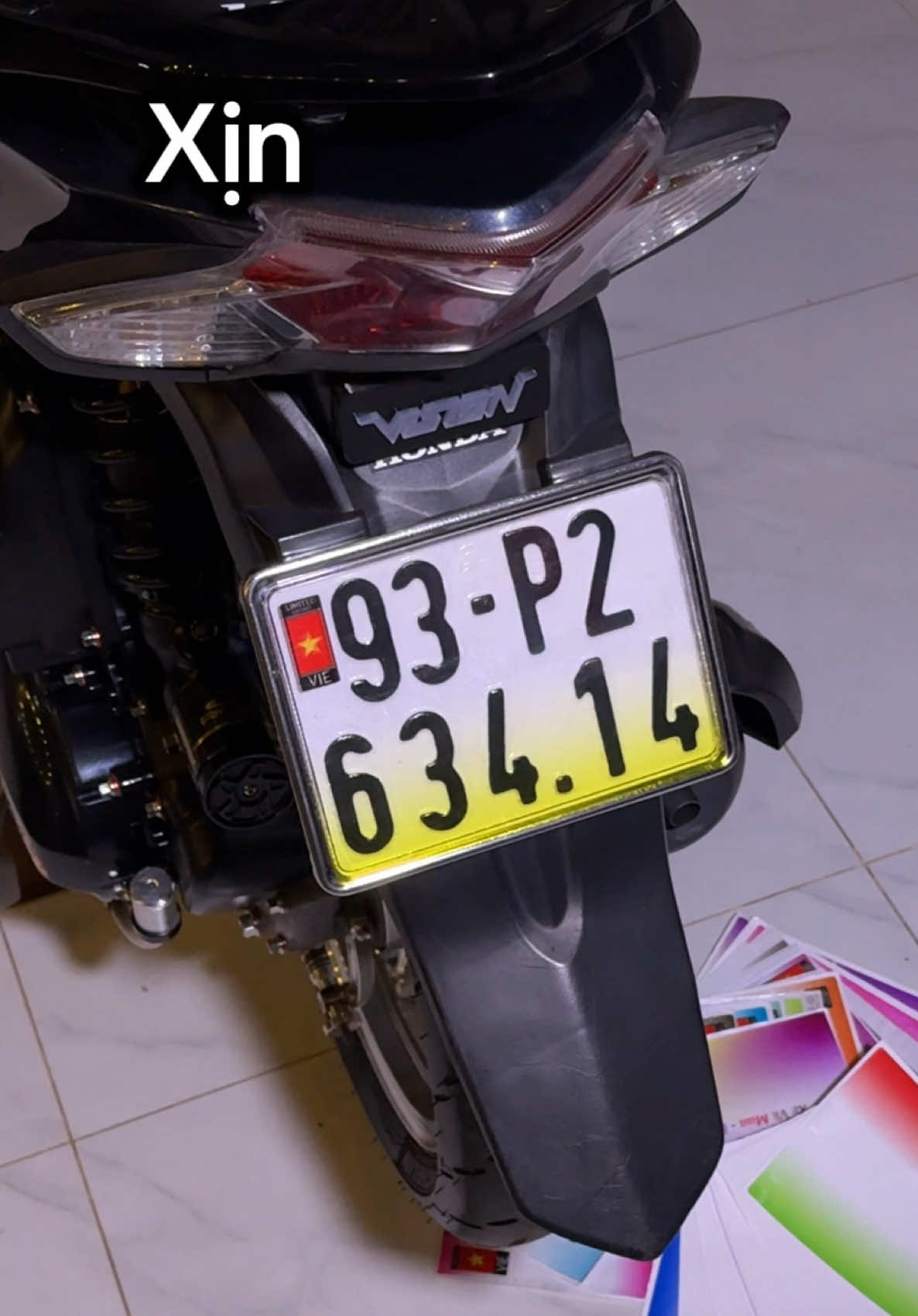 Tem dán biển số xe máy #tem #decal #xuhuongtiktok 