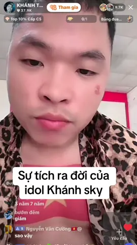 Sự tích ra đời của idol Khánh sky #khanhsky #vuaquat 
