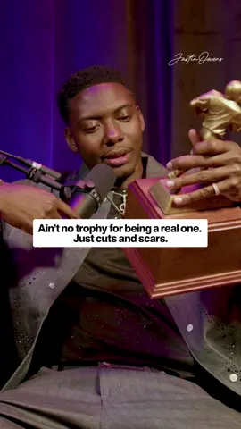 Ain’t no trophy for being a real one. Just cuts and scars. And the peace of knowing you never folded. #runtheplay 