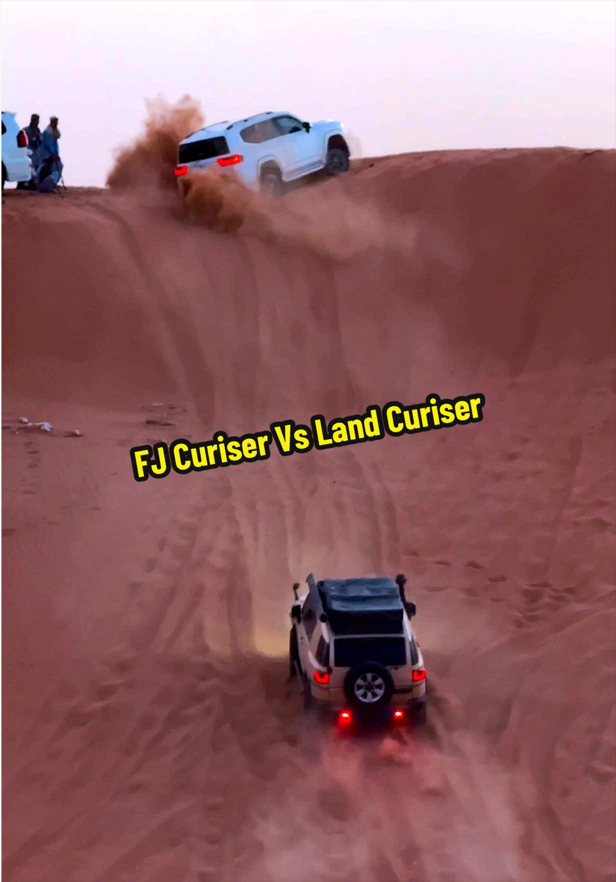 اف جي او لندكروزر😱 Fj vs land Curiser 😱 #fyp #afghanistan🇦🇫 #viral #explorepage #toyota 