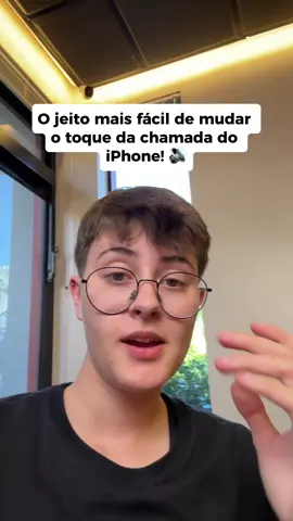 Quem aí também enjoo do toque da chamada do iPhone?