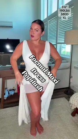 Formal Maxi Dress! #thicknstrong #dress #maxidress #formaldress #tiktokshopcreatorpicks 