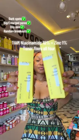 Tiam toner regulates oil ,fades mark and gives you that glass skin glow ..we don’t take orders on TikTok ..kindly text any number on my Bio on WhatsApp for recommendations and purchase#skincarevendorinawka #skincarevendor #skincarebrands #nikkyskincarehub #nikkyskincarehub 