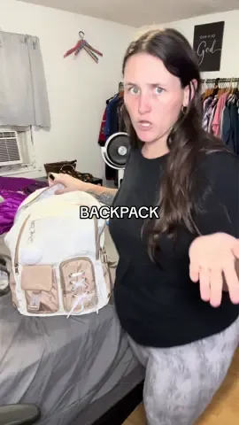 Finding a backpack they actually get excited as Carrie is a win. This one is such a cute option for middle school and has plenty of room for all the school essentials. #middleschool #BackToSchool #middleschoolbackpack #schoolsupplies #backpackideas 