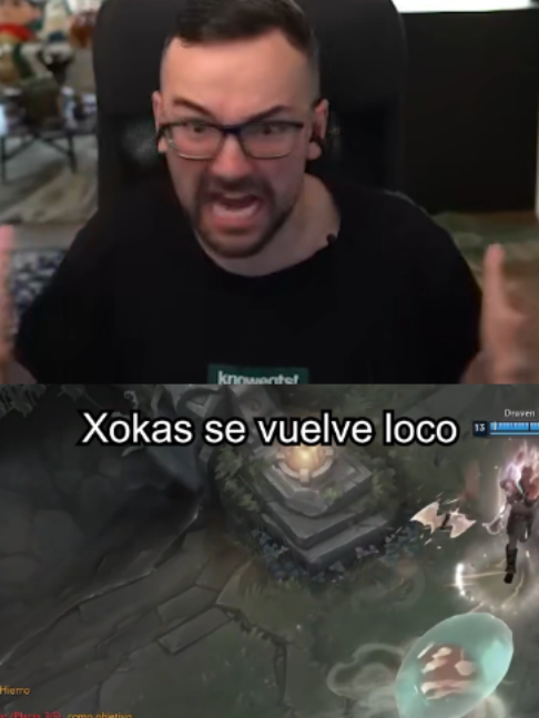 Xokas se vuelve loco #elxokas #leagueoflegends