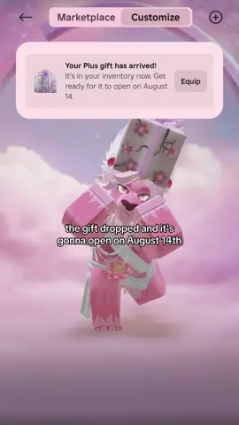 Eu espero que seja um item bonitinho e com efeito, e não uma besteira sem graça #roblox #fyp #blossom #gift 