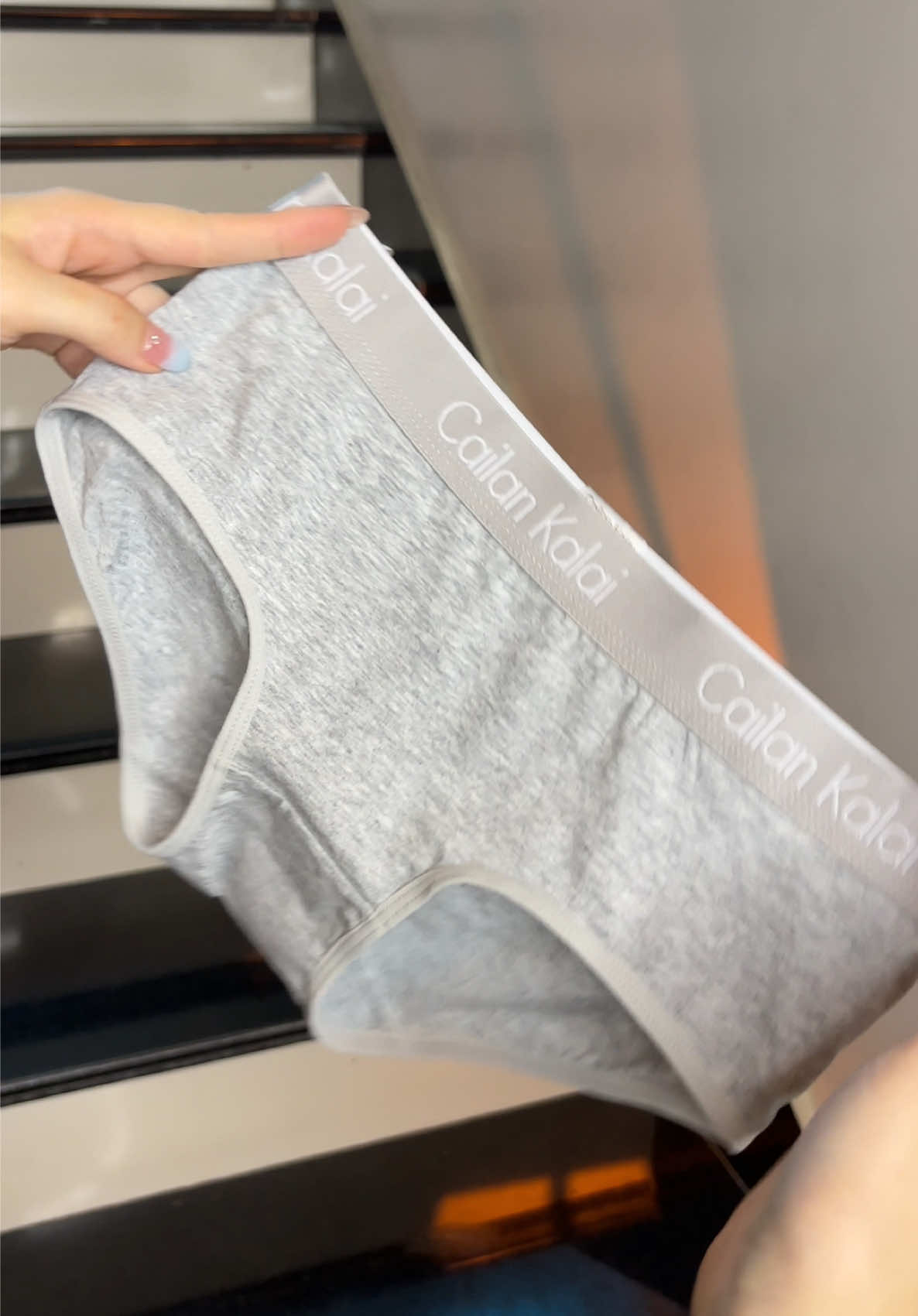 Quần chíp cotton nguyên chất cạp chữ may chắc chắn #viral #tiktokshop #quanchip #quanchipcotton #cotton 