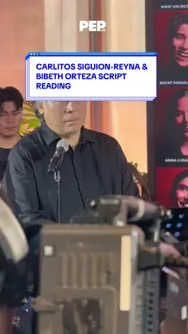 Real-life couple Carlitos Siguion-Reyna and Bibeth Orteza read a portion of their script from The Art of Breaking Up, an upcoming theater play based on George De Jesus III's Paano Maghiwalay.  #Produced by Teatro Kapamilya, the play will run at PETA Theater from November 6 to December 6. #PEPNewsPH #NewsPH #EntertainmentNewsPH #PEPRachelle 