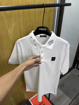 Áo polo cúc vàng giá 2xxk  #giathanhboutique #quanaonam #xuhướng 