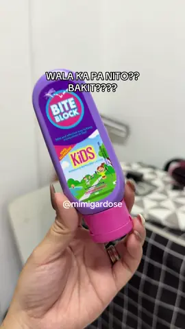 Dapat meron kayo nito #biteblock #mosquitorepellant 