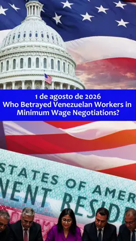 Alarming revelations about Venezuelan unions betraying workers by supporting a minimum wage adjustment that doesn't truly increase real pay. What does it mean for the future of labor rights in Venezuela? Let’s discuss! #Venezuela #LaborRights #MinimumWage #UnionBetrayal #EconomicCrisis #WorkingClass #SocialJustice #CTV #Solidarity