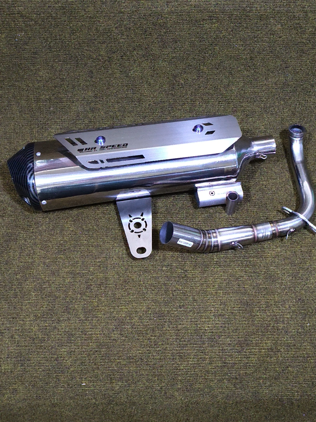 knalpot standar racing Stylo tipe EBOD JAYA original HR SPEED #knalpotstandarracing #knalpotstylo #knalpothrspeed #fyp 