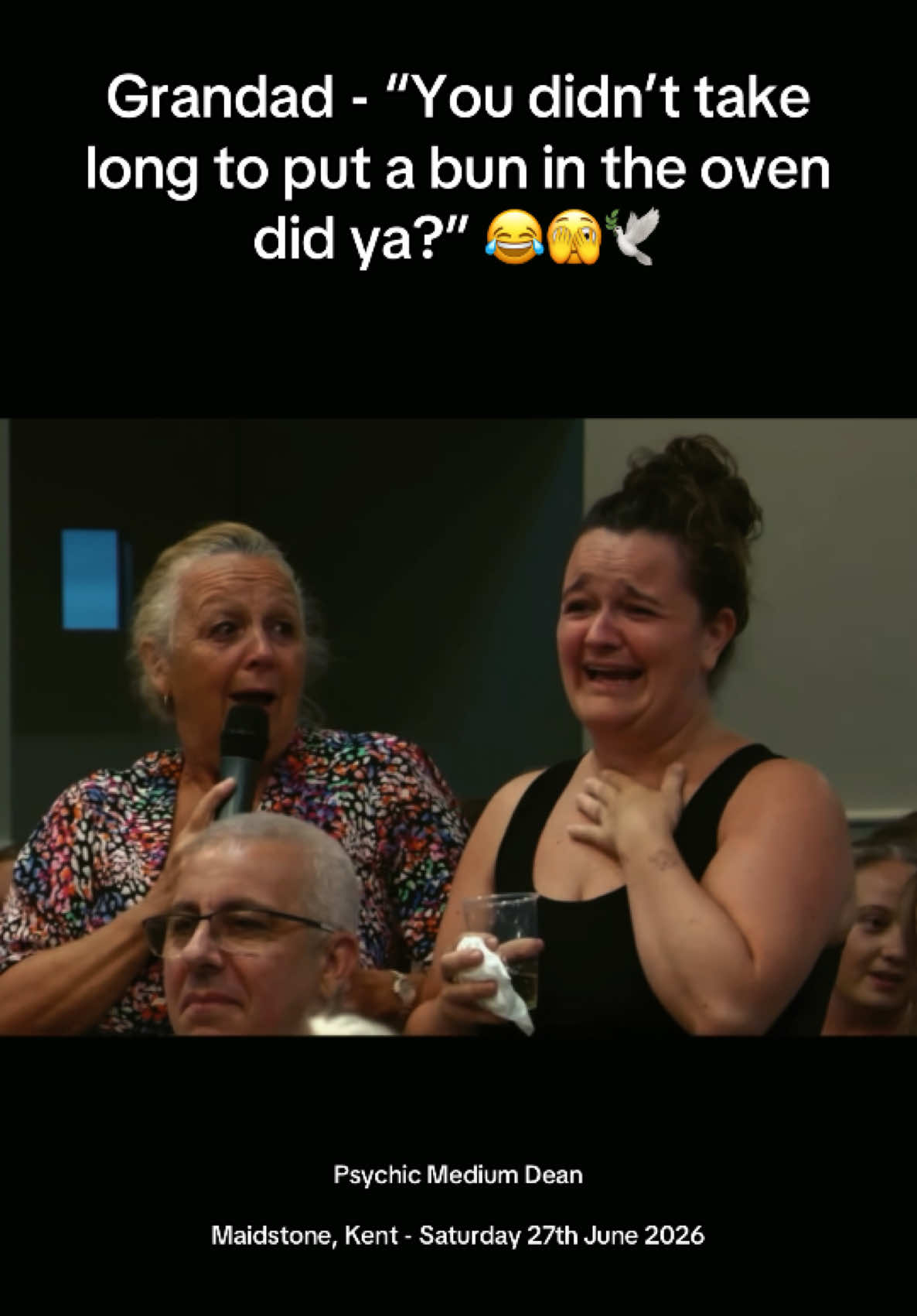 Absolutely amazing, touching and hilarious reading for these lovely ladies! 🥹 Gladys and Gordon stepping forward together 🕊️❤️ #psychicmediumdean#psychicmedium#psychic#medium#fyp 