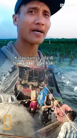 Klau surga ditelapak kaki ibu. jadi bapak gmna..??  #surgaditelapakkakiibu #fypシ゚viral 