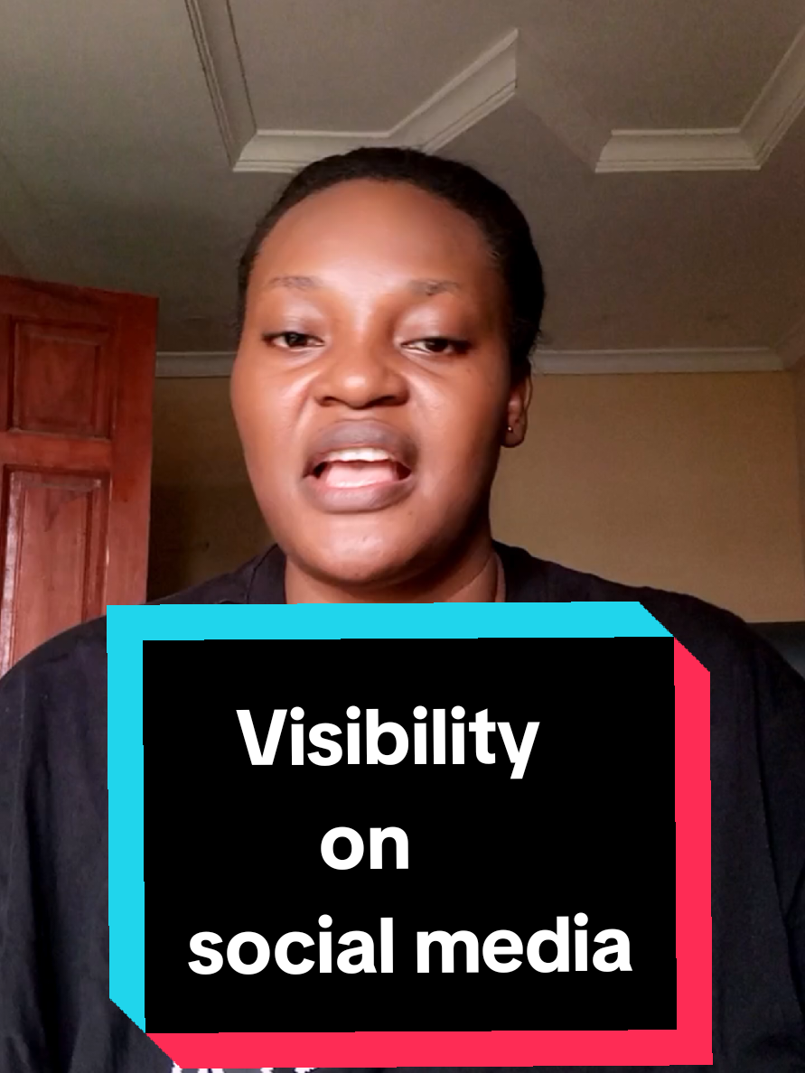 Visibility on social media. Visibility isn't complicated. It simply means people can actually see your content. The more people who see you, the faster your chances of growing. #SocialMediaVisibility #ContentCreatorTips #SocialMediaGrowth #FacebookCreator #BeginnerContentCreator