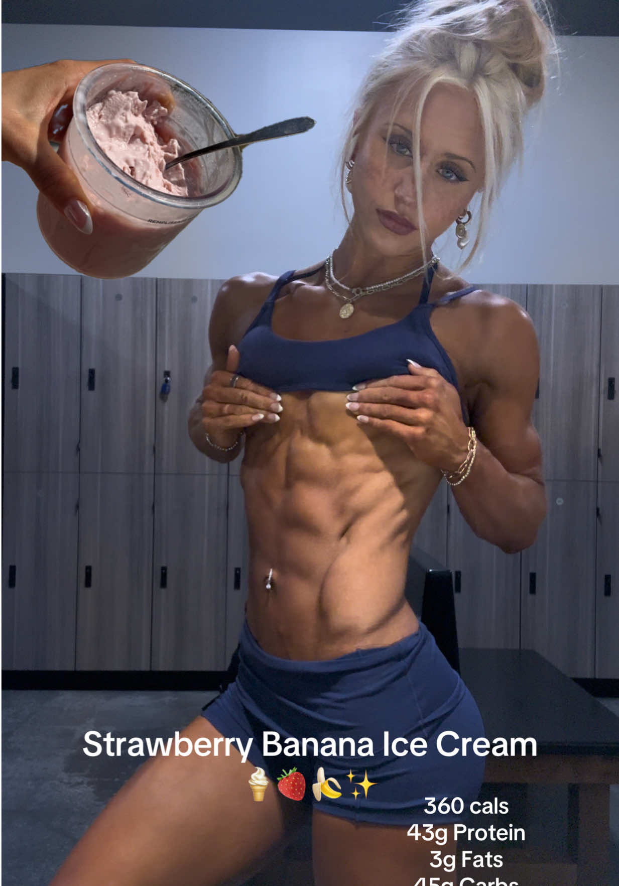 More recipes to come 😏✨ #ninjacreami #gymgirl #healthyrecipe #food #GymTok 