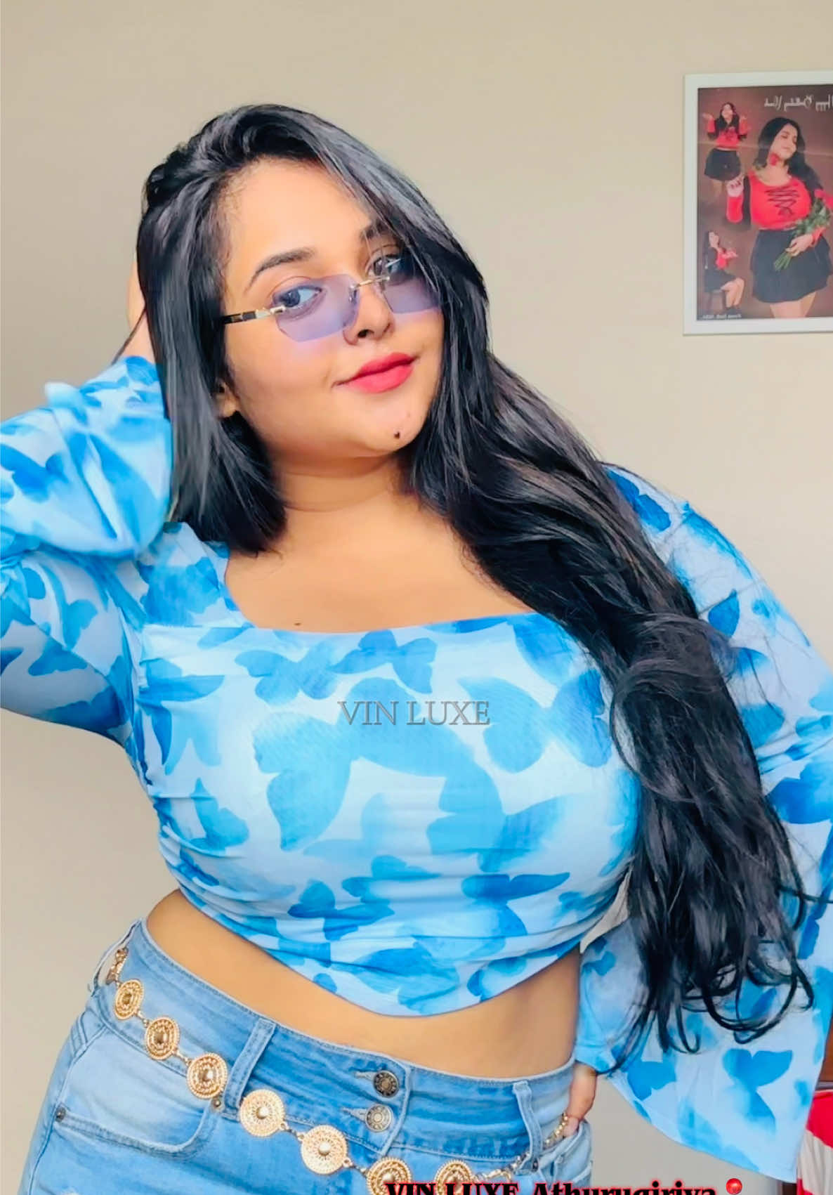 🦋 Butterfly Crop Top from SHEIN ✨ Delivery Available 🚚 ✅Koko💳 ✅Bank Deposit | Online Transfer 💳 ✅Cash On Delivery  ✅ Islandwide Delivery    🔺Shop Location | VIN LUXE Athurugiriya  🔺අලුත් item ආව ගමන් බලාගන්න Follow me 🫶 . #fyp #shein #foryoupage #viral #trending 