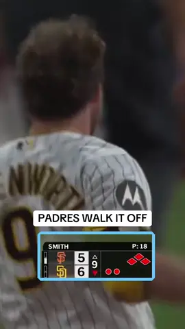 Jake Cronenworth walks it off for the Padres! #MLB #baseball #padres #walkoff 