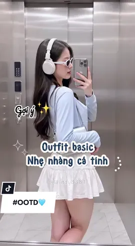 Phong cách 💙 Clean Girl • Korean Casual • Soft Y2K • Blue Sky Aesthetic • Daily Outfit #outfit #phoidoxinh #thoitrangnuhottrend #thoitrangnuhottrend 