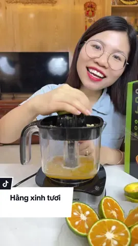 Máy Vắt Cam THE GARDEN x GREENMIX #hangxinhtuoi 