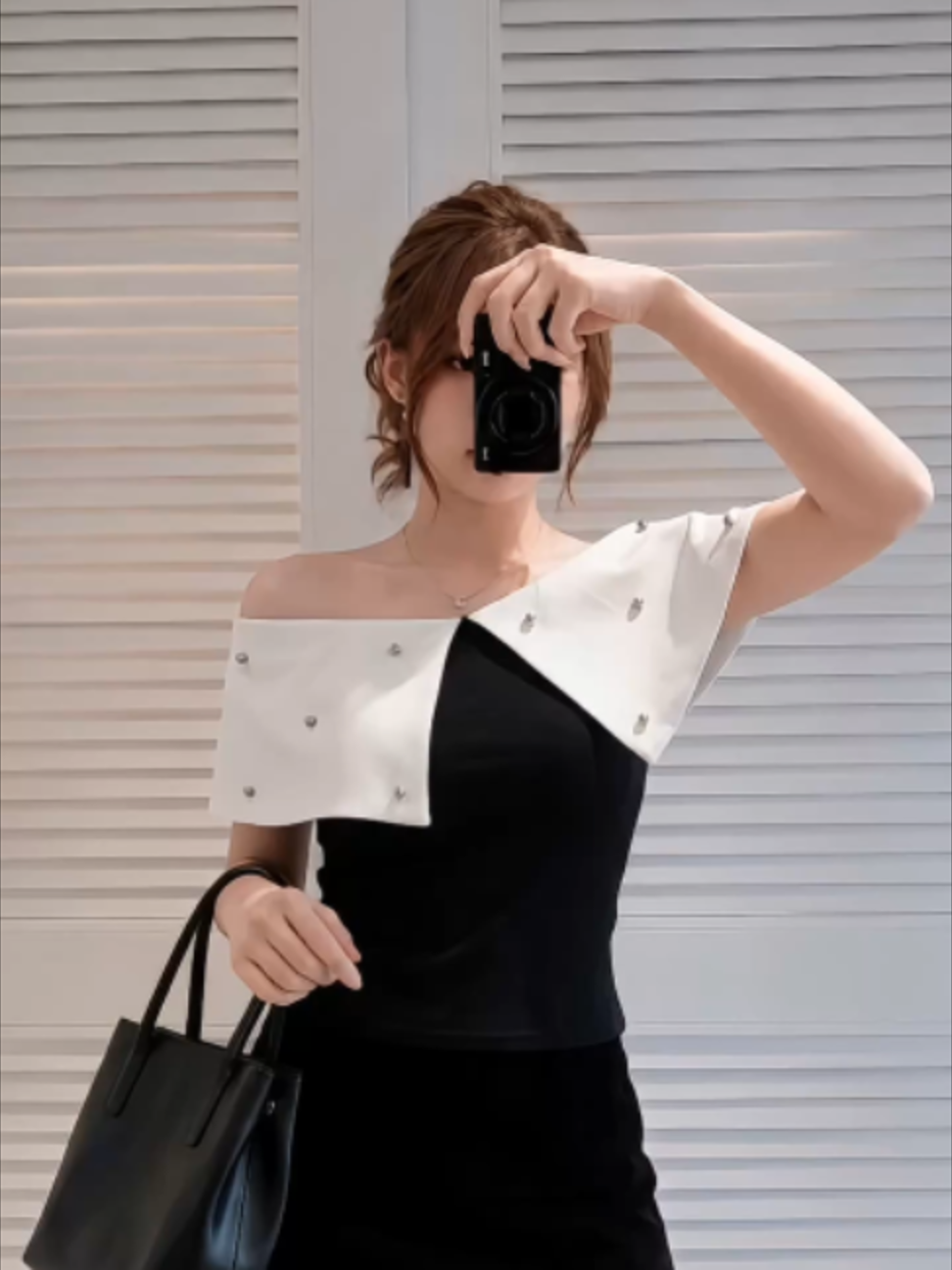 Áo Trễ Vai Nữ Cotton Mịn Phối Đính #xh #thoitrangnu #xuhuong