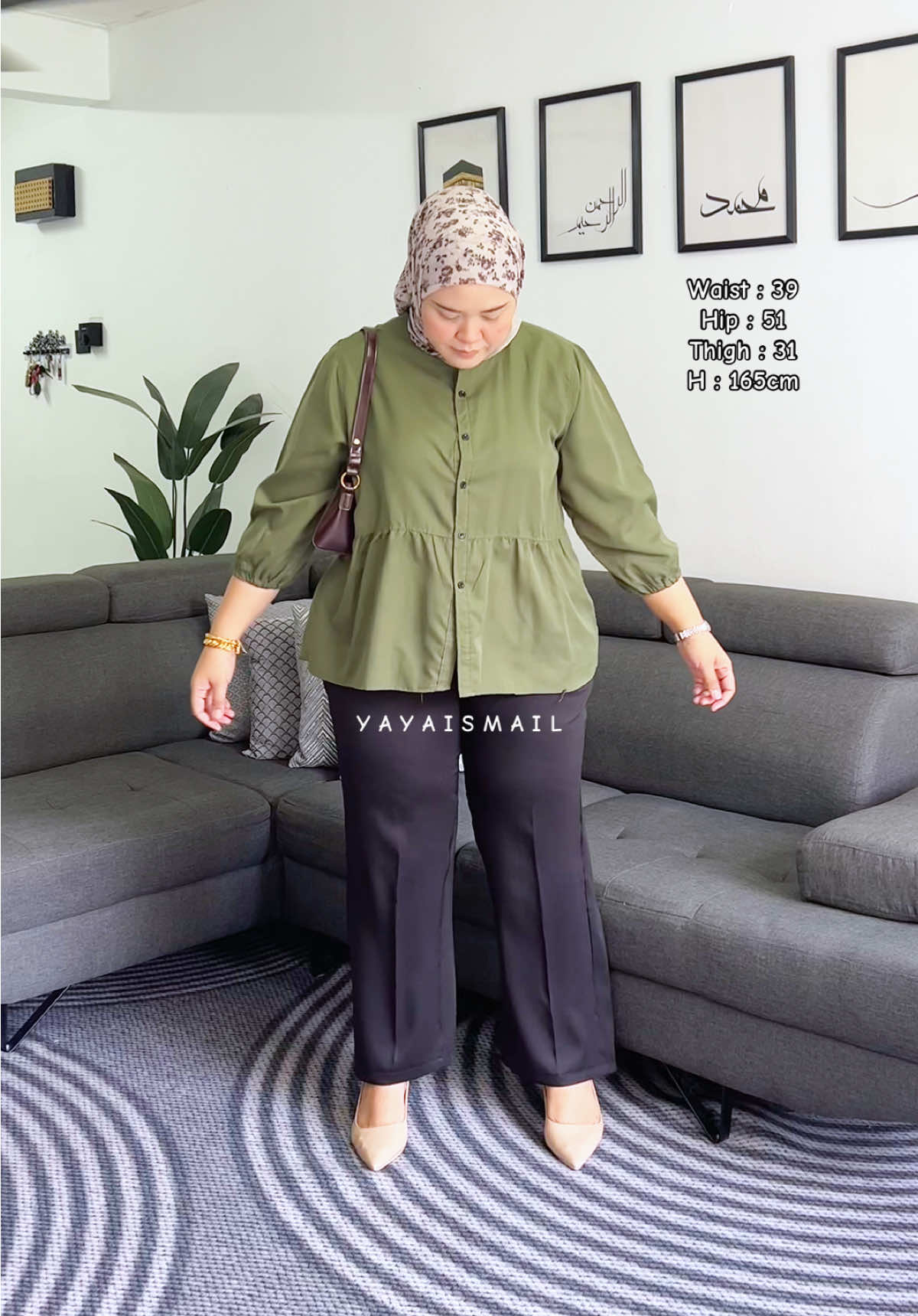 #seluarslack #seluarslackwanita #seluarstraightcut #seluarslimfit #seluarslackmurah 