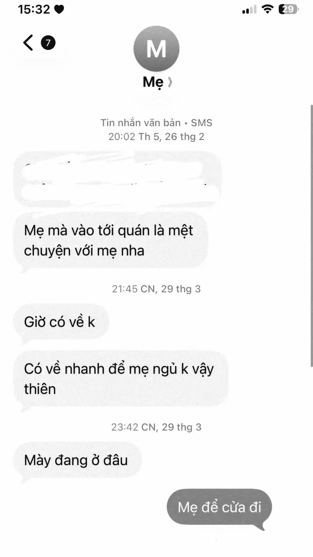 con cúi đầu xin mẹ thứ tha cho mỗi lỗi lầm…#gdinh
